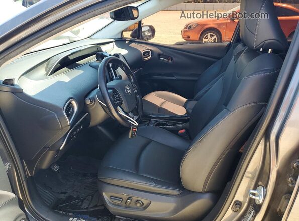 JTDKARFP5L3159999 2020 TOYOTA PRIUS Gray Սալոնի դիմացի տեսք