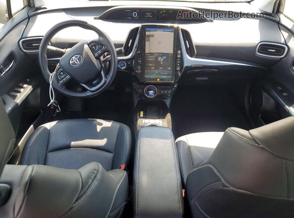 JTDKARFP6L3148378 2020 TOYOTA PRIUS Charcoal წინა პანელის ხედი