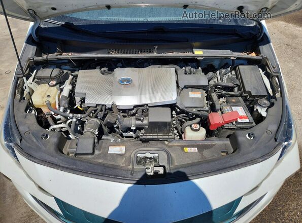JTDKARFP7H3021064 2017 TOYOTA PRIUS White Rear interior view
