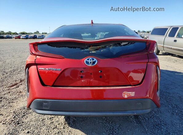 JTDKARFP7H3064223 2017 TOYOTA PRIUS Orange Rear view