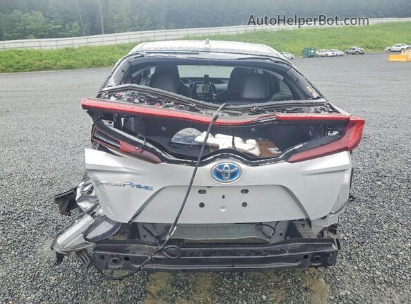 JTDKARFP7J3087264 2018 TOYOTA PRIUS Silver Հետևի տեսք