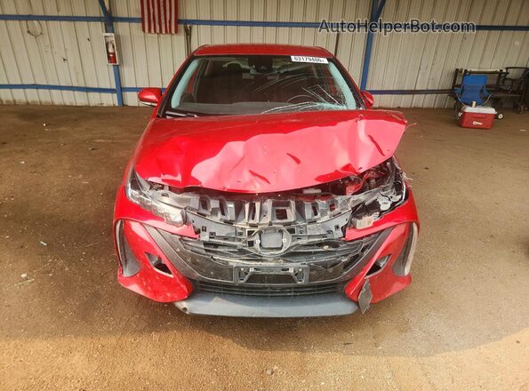 JTDKARFP7L3140922 2020 TOYOTA PRIUS Красный Вид спереди