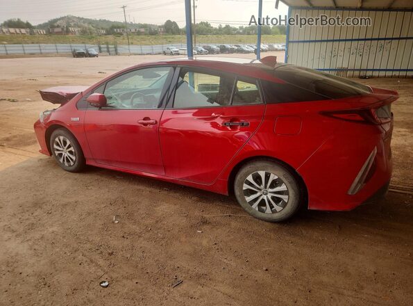 JTDKARFP7L3140922 2020 TOYOTA PRIUS Красный Задняя левая четверть