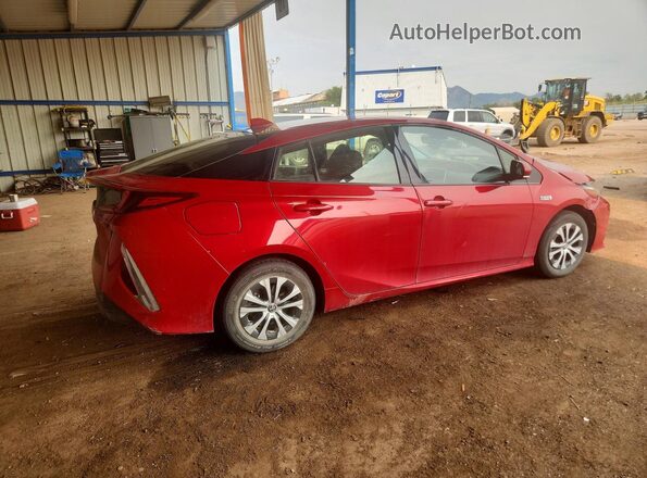 JTDKARFP7L3140922 2020 TOYOTA PRIUS Красный Задняя правая четверть