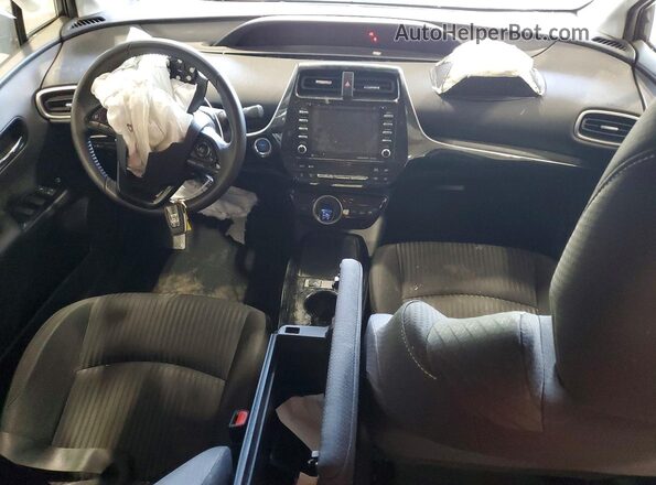 JTDKARFP7L3148812 2020 TOYOTA PRIUS Black Առջևի վահանակի տեսք