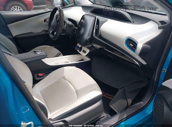 JTDKARFP8H3013636 2017 TOYOTA PRIUS PRIME Teal Սալոնի դիմացի տեսք