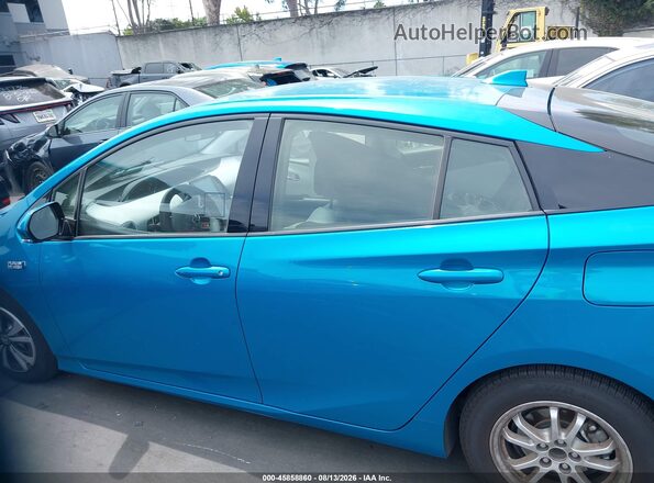 JTDKARFP8H3013636 2017 TOYOTA PRIUS PRIME Teal 