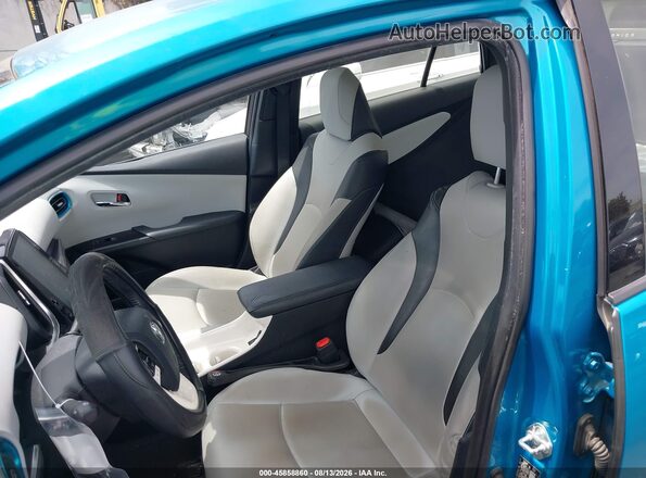 JTDKARFP8H3013636 2017 TOYOTA PRIUS PRIME Teal 