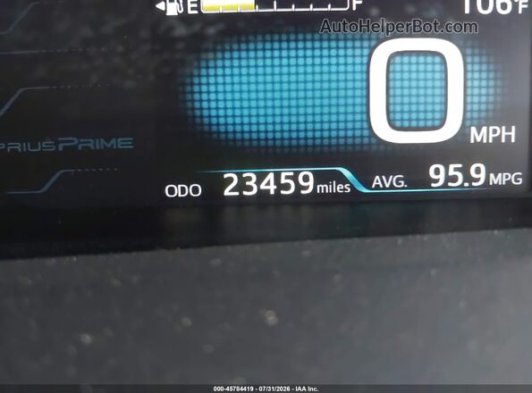 JTDKARFP8H3021025 2017 TOYOTA PRIUS PRIME Gray 