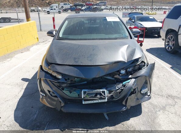 JTDKARFP8H3021025 2017 TOYOTA PRIUS PRIME Gray Widok zestawu wskaźników