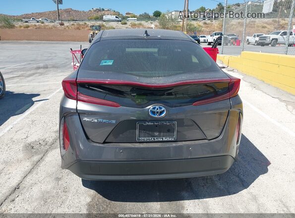 JTDKARFP8H3021025 2017 TOYOTA PRIUS PRIME Gray 