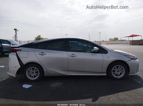JTDKARFP8H3058284 2017 TOYOTA PRIUS PRIME Silver Սալոնի հետևի տեսք