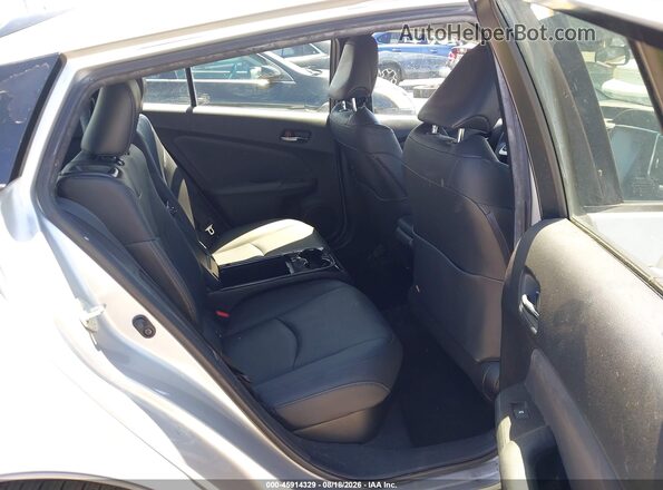 JTDKARFP8H3060102 2017 TOYOTA PRIUS PRIME Silver VIN კოდის სტიკერის ხედი
