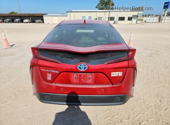 JTDKARFP8H3066563 2017 TOYOTA PRIUS Red Rear view