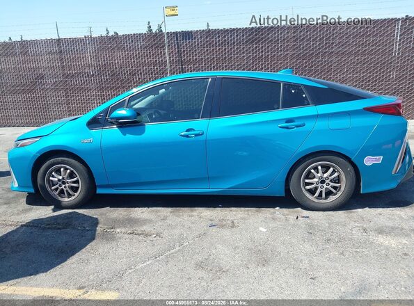 JTDKARFP8K3118359 2019 TOYOTA PRIUS PRIME Blue სალონის 360-გრადუსიანი ხედი