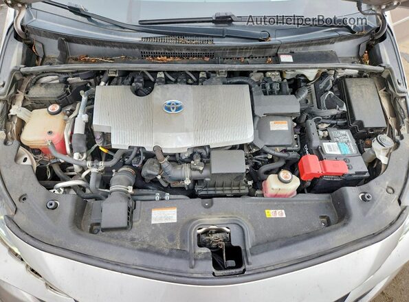 JTDKARFP8L3136930 2020 TOYOTA PRIUS Gray Widok wnętrza z tyłu