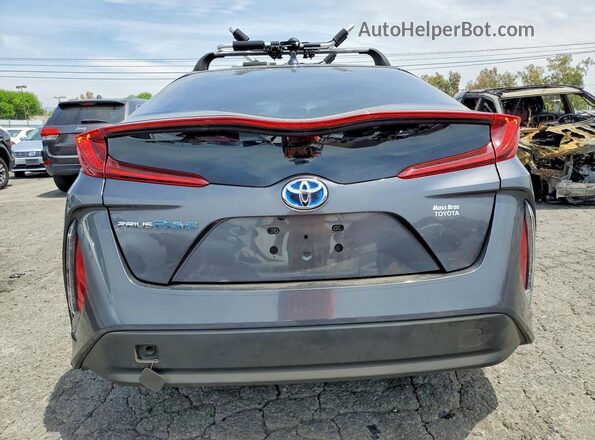 JTDKARFP8L3152500 2020 TOYOTA PRIUS Gray უკანა ხედი