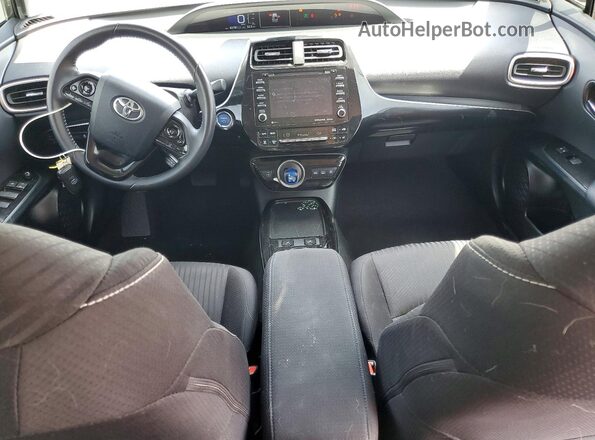 JTDKARFP8L3152500 2020 TOYOTA PRIUS Gray წინა პანელის ხედი