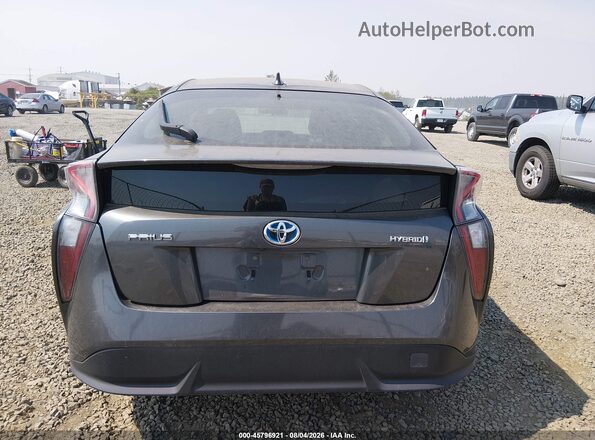 JTDKARFU0G3512841 2016 TOYOTA PRIUS Gray 