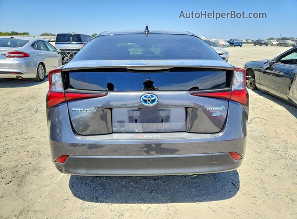 JTDKARFU0L3120517 2020 TOYOTA PRIUS Black უკანა ხედი