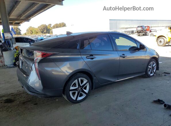 JTDKARFU1H3033474 2017 TOYOTA PRIUS Gray Front view