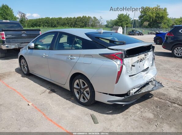 JTDKARFU1H3034933 2017 TOYOTA PRIUS Silver Задня ліва чверть