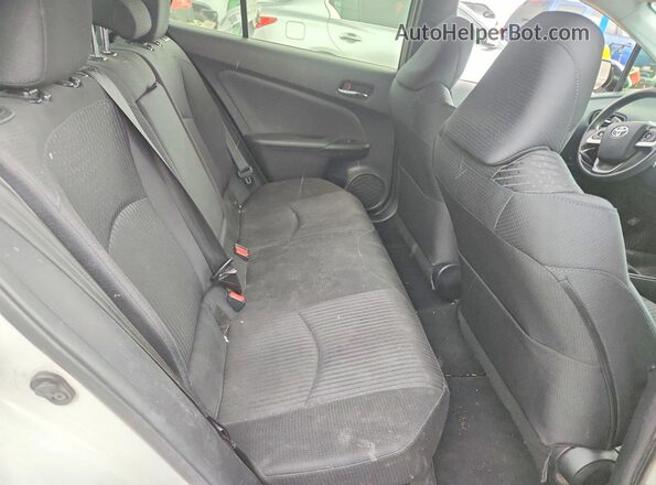 JTDKARFU2G3514722 2016 TOYOTA PRIUS White Rear seats view
