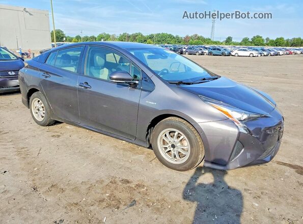 JTDKARFU2H3544319 2017 TOYOTA PRIUS Gray Передня права чверть