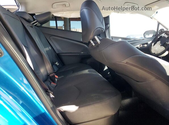 JTDKARFU2K3075983 2019 TOYOTA PRIUS Blue 