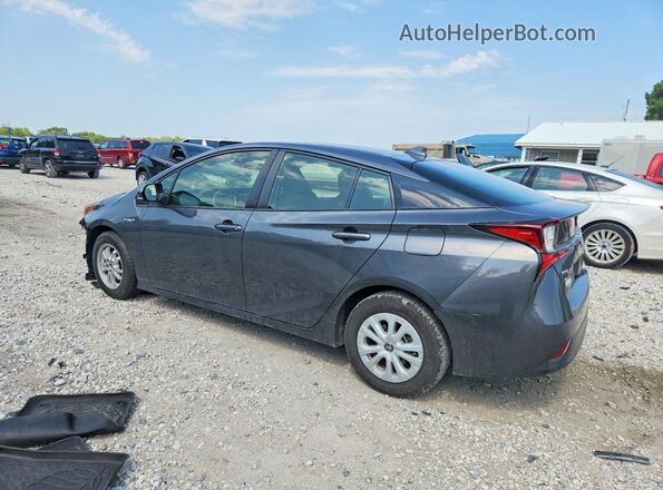JTDKARFU2K3086949 2019 TOYOTA PRIUS Gray Задня ліва чверть