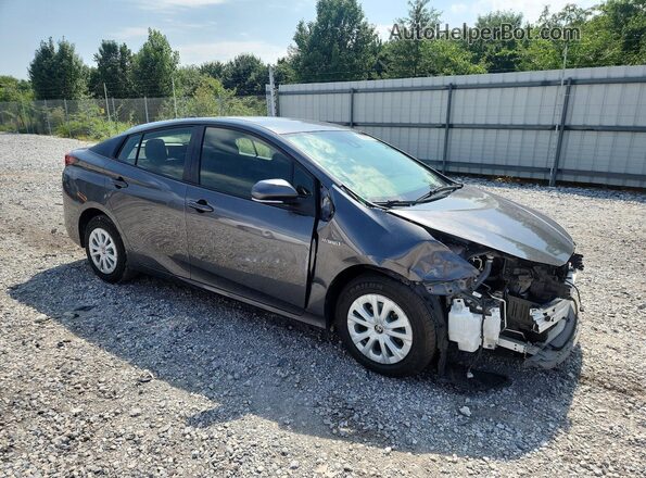 JTDKARFU2K3086949 2019 TOYOTA PRIUS Gray Передня права чверть