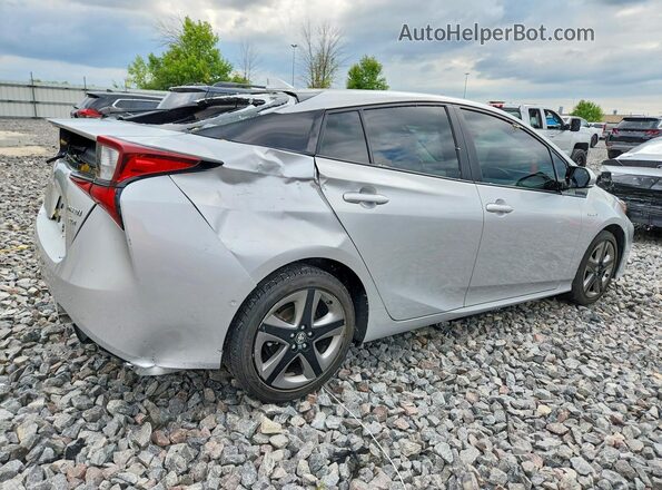 JTDKARFU2K3090385 2019 TOYOTA PRIUS Silver Tył prawy