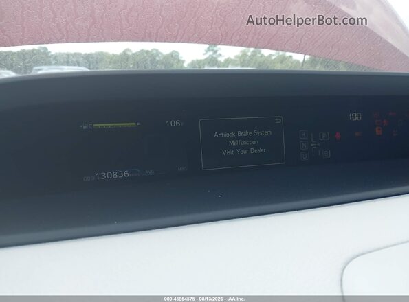 JTDKARFU3H3530199 2017 TOYOTA PRIUS Red Rear seats view