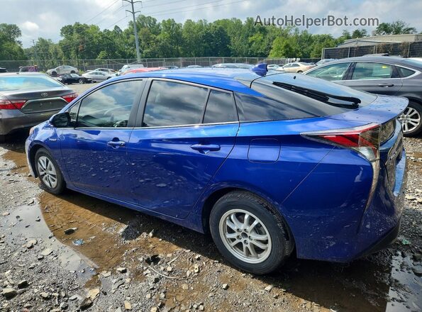 JTDKARFU3J3064876 2018 TOYOTA PRIUS Blue Задня ліва чверть