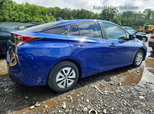 JTDKARFU3J3064876 2018 TOYOTA PRIUS Blue Задня права чверть