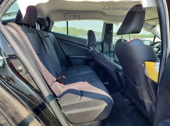 JTDKARFU3J3548272 2018 TOYOTA PRIUS Black Vista de los asientos traseros