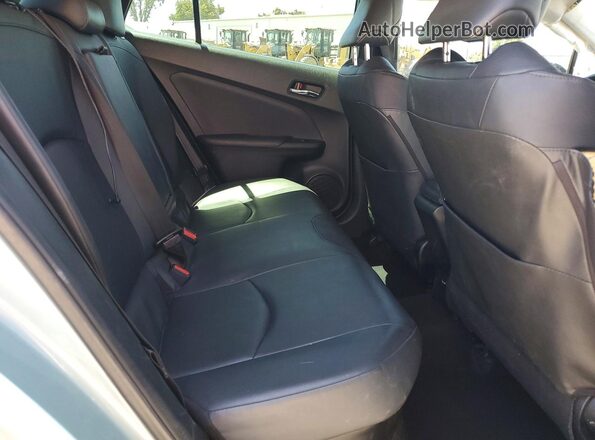 JTDKARFU4G3014206 2016 TOYOTA PRIUS Blue Rear seats view