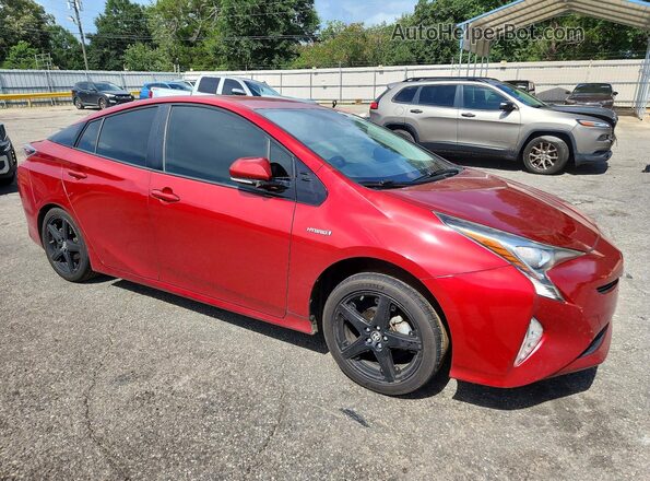 JTDKARFU5H3529037 2017 TOYOTA PRIUS Red წინა მარჯვენა