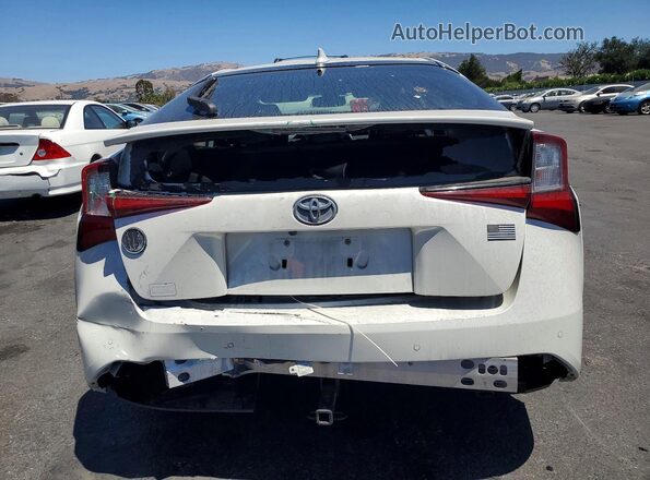 JTDKARFU5K3083348 2019 TOYOTA PRIUS White Vista trasera