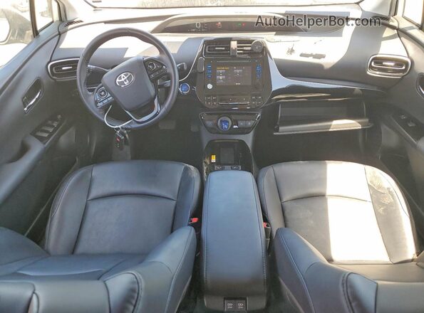 JTDKARFU5K3083348 2019 TOYOTA PRIUS White Vista del salpicadero