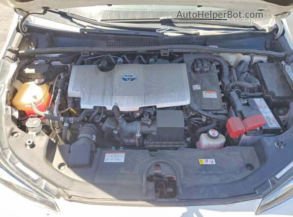 JTDKARFU5K3083348 2019 TOYOTA PRIUS White Vista interior trasera