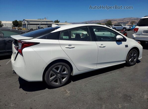 JTDKARFU5K3083348 2019 TOYOTA PRIUS White Trasero derecho