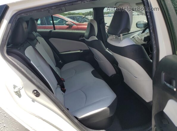 JTDKARFU5L3117337 2020 TOYOTA PRIUS White Вид задніх сидінь