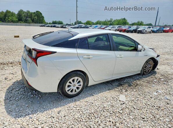 JTDKARFU5L3124417 2020 TOYOTA PRIUS White Задня права чверть