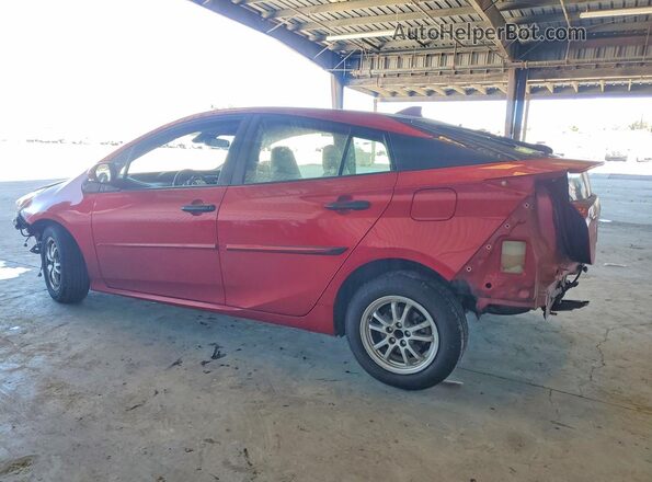 JTDKARFU6H3528186 2017 TOYOTA PRIUS Red Tył lewy