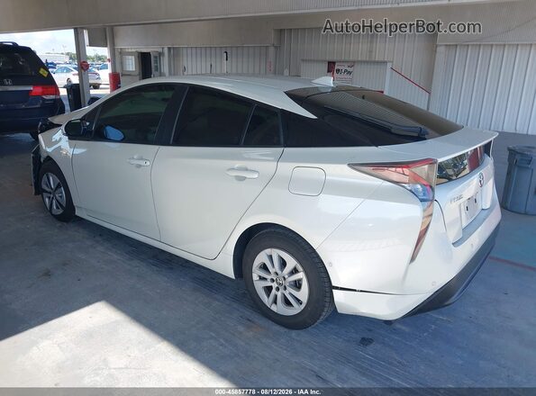 JTDKARFU6H3544758 2017 TOYOTA PRIUS White Tył lewy