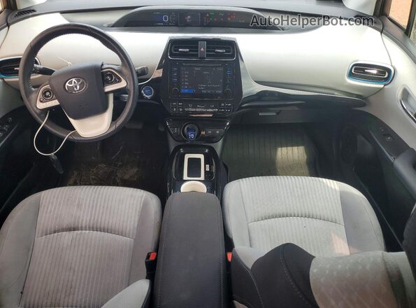 JTDKARFU7G3506485 2016 TOYOTA PRIUS White წინა პანელის ხედი