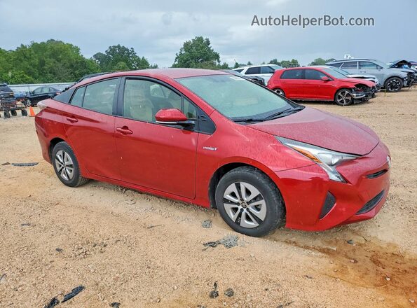 JTDKARFU7G3516398 2016 TOYOTA PRIUS Red Передня права чверть