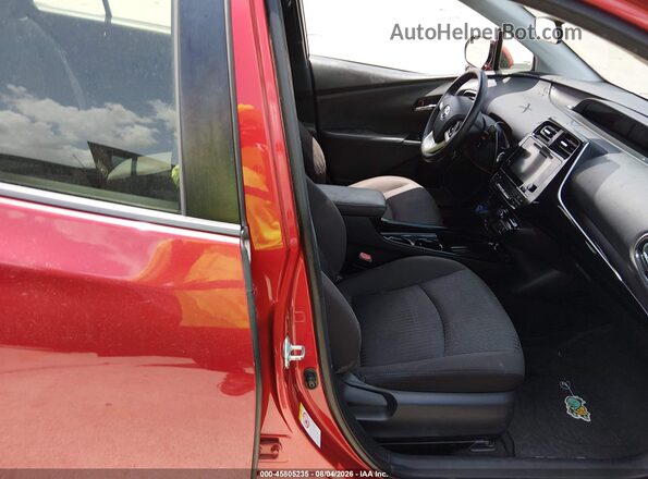 JTDKARFU7H3536281 2017 TOYOTA PRIUS Red Front interior view