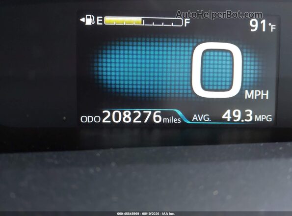 JTDKARFU7H3536720 2017 TOYOTA PRIUS Silver 